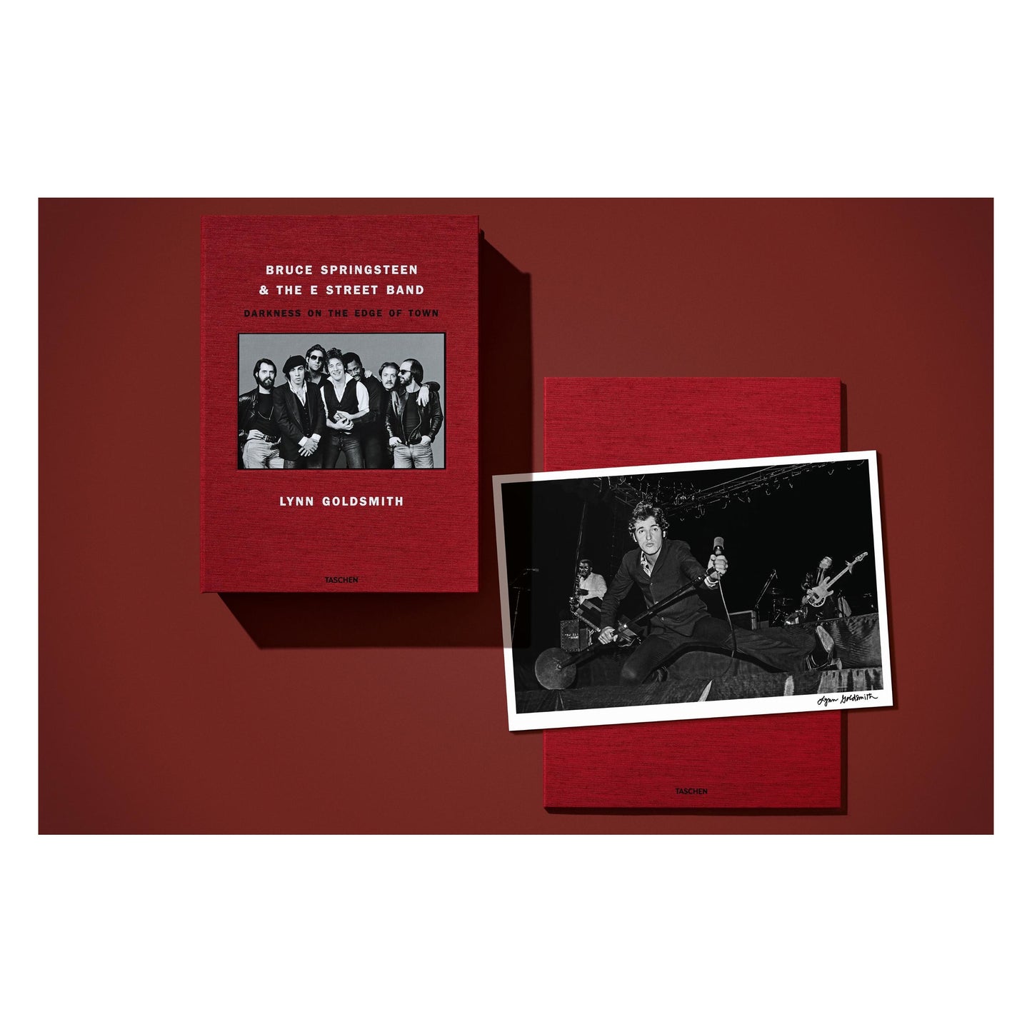 Lynn Goldsmith. Bruce Springsteen & The E Street Band. Art Edition No. 101–200 ‘Bruce with Mic Stand, 1978’ (German, French, English) (AP)
