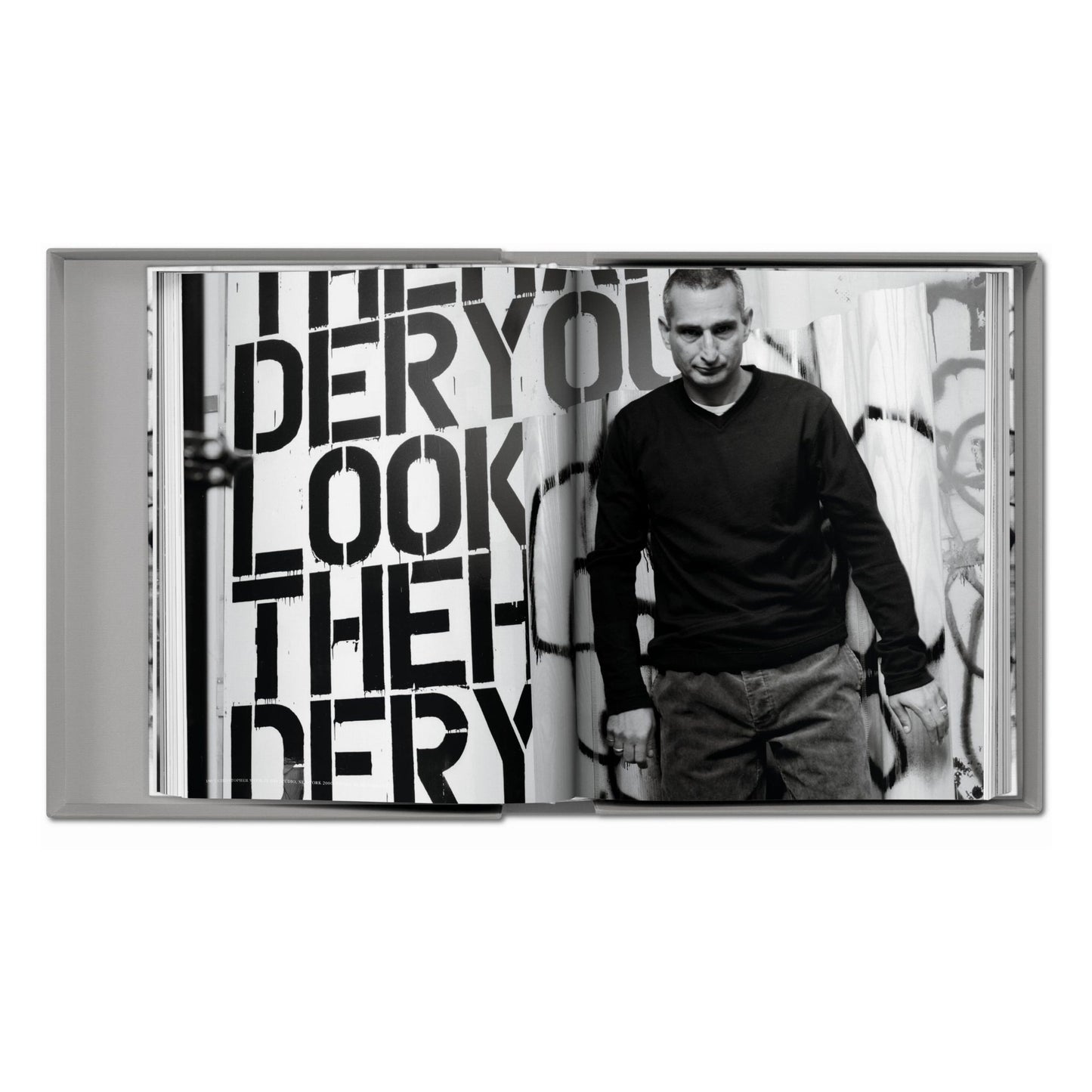 Christopher Wool (German, French, English) (SA)