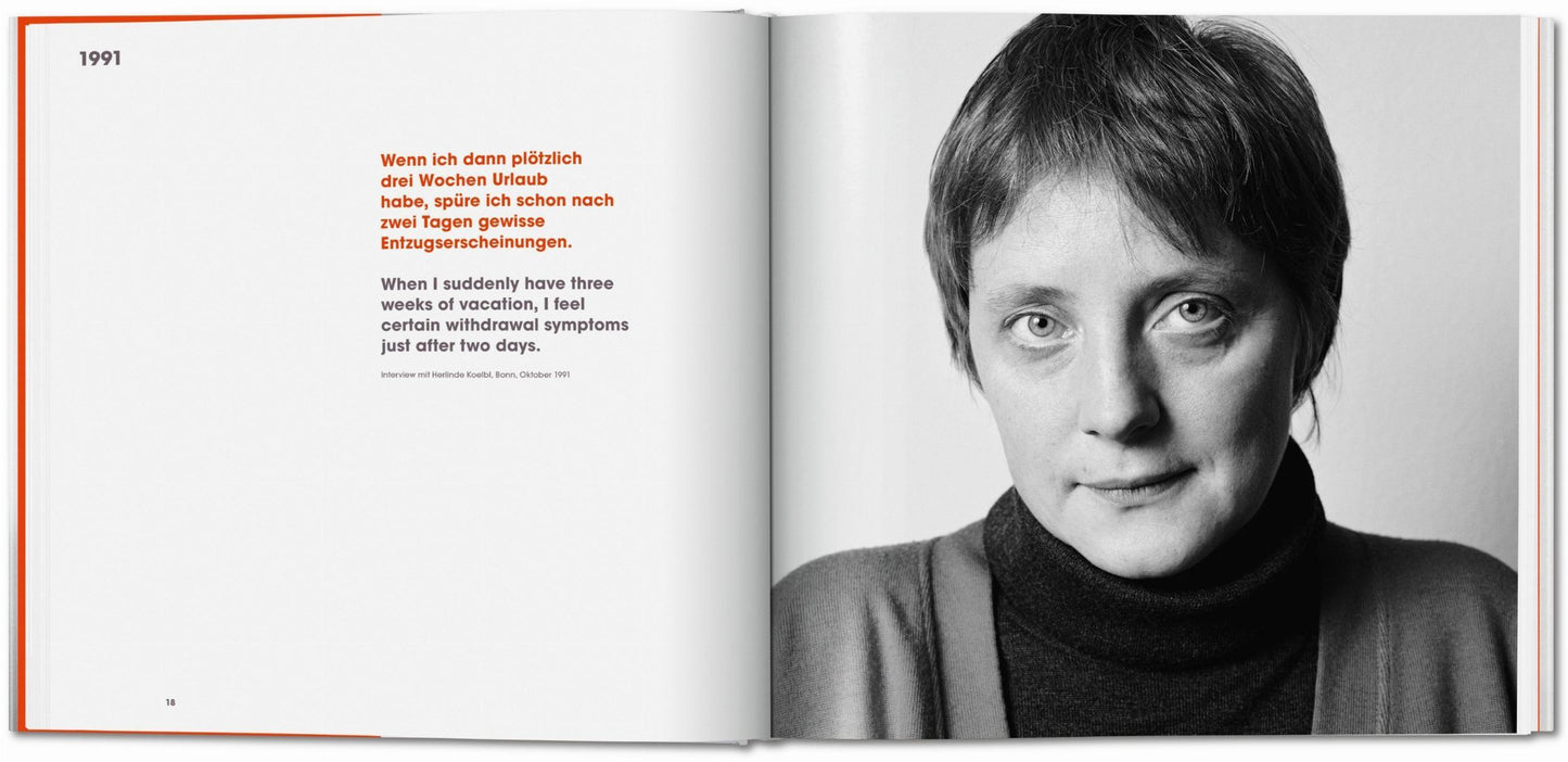 Herlinde Koelbl. Angela Merkel. Portraits 1991–2021 (German, English)