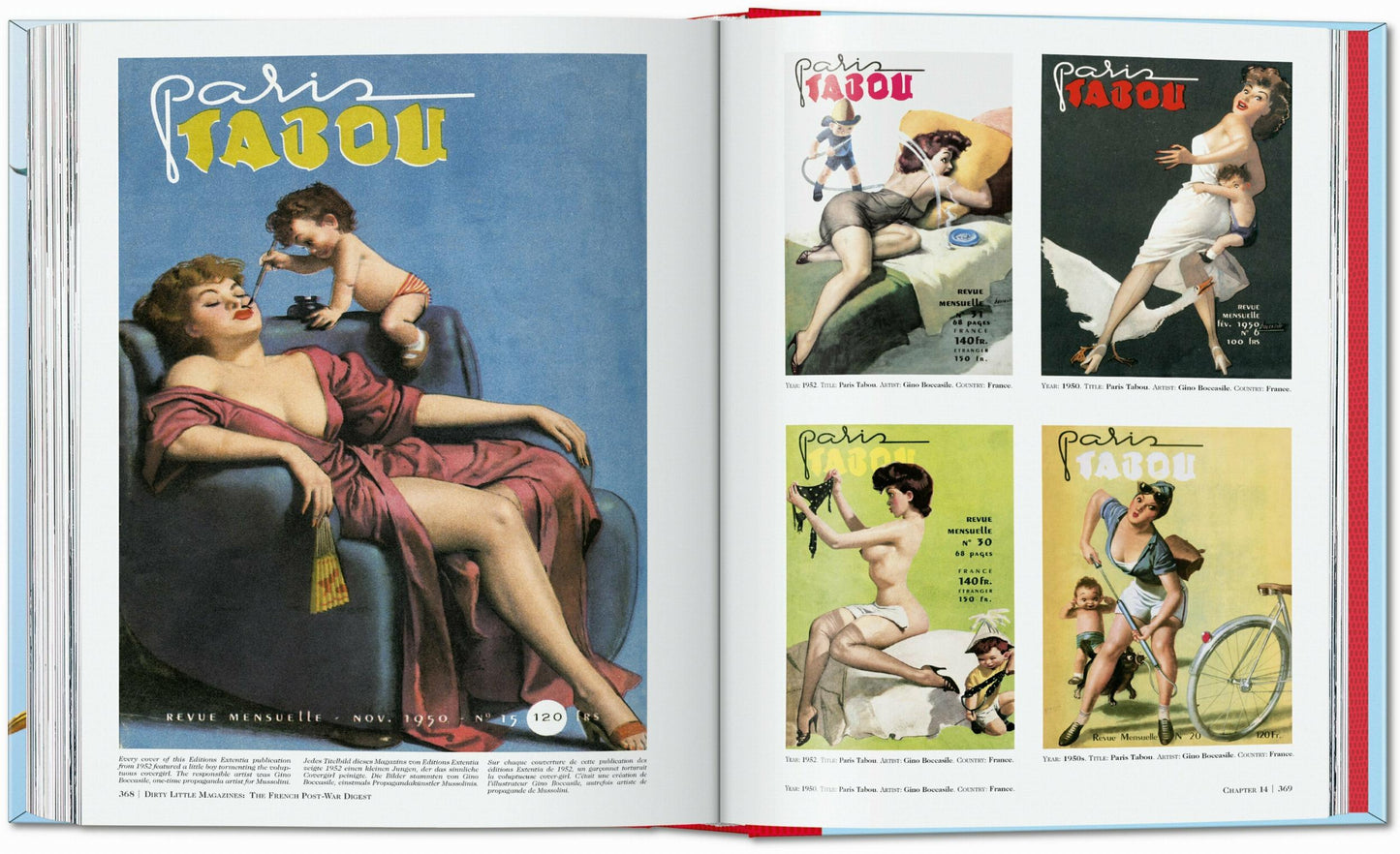 Dian Hanson’s: The History of Men’s Magazines. Vol. 1: From 1900 to Post-WWII (German, French, English)