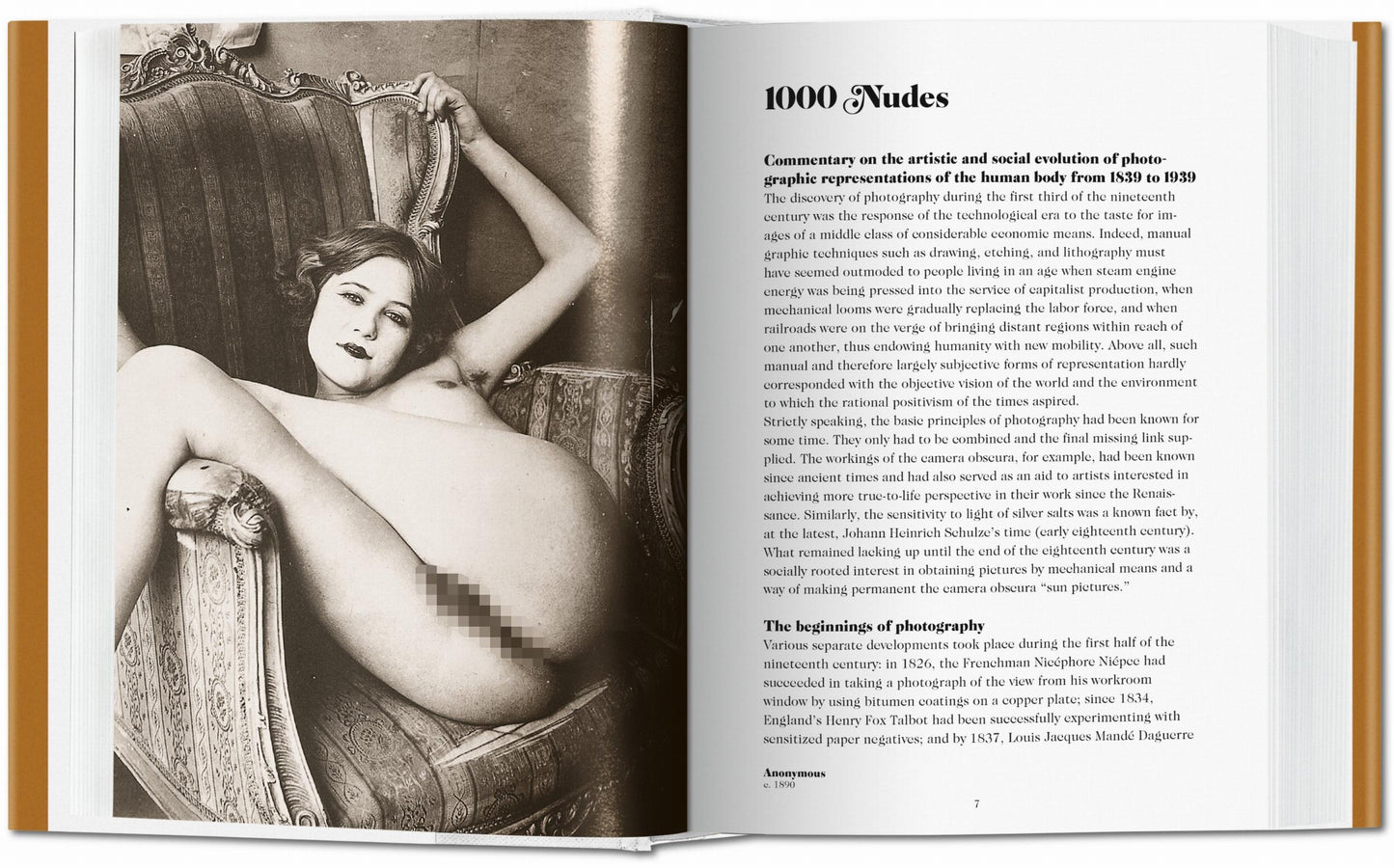 1000 Nudes. A History of Erotic Photography from 1839-1939 (German, French, English)