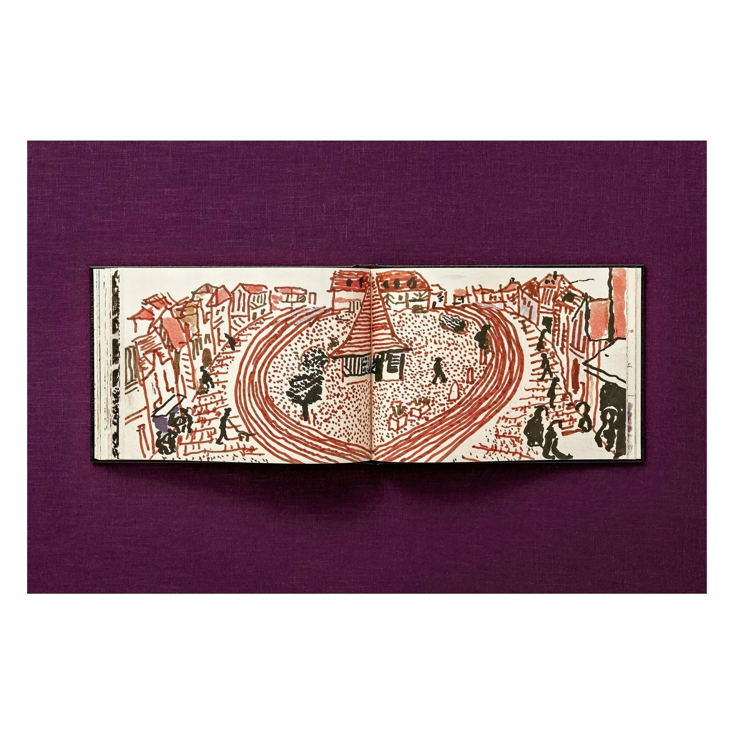 David Hockney. 220 for 2020. Art Edition No. 301–400 ‘My Second Drawing of Beuvron-en-Auge’ (English)