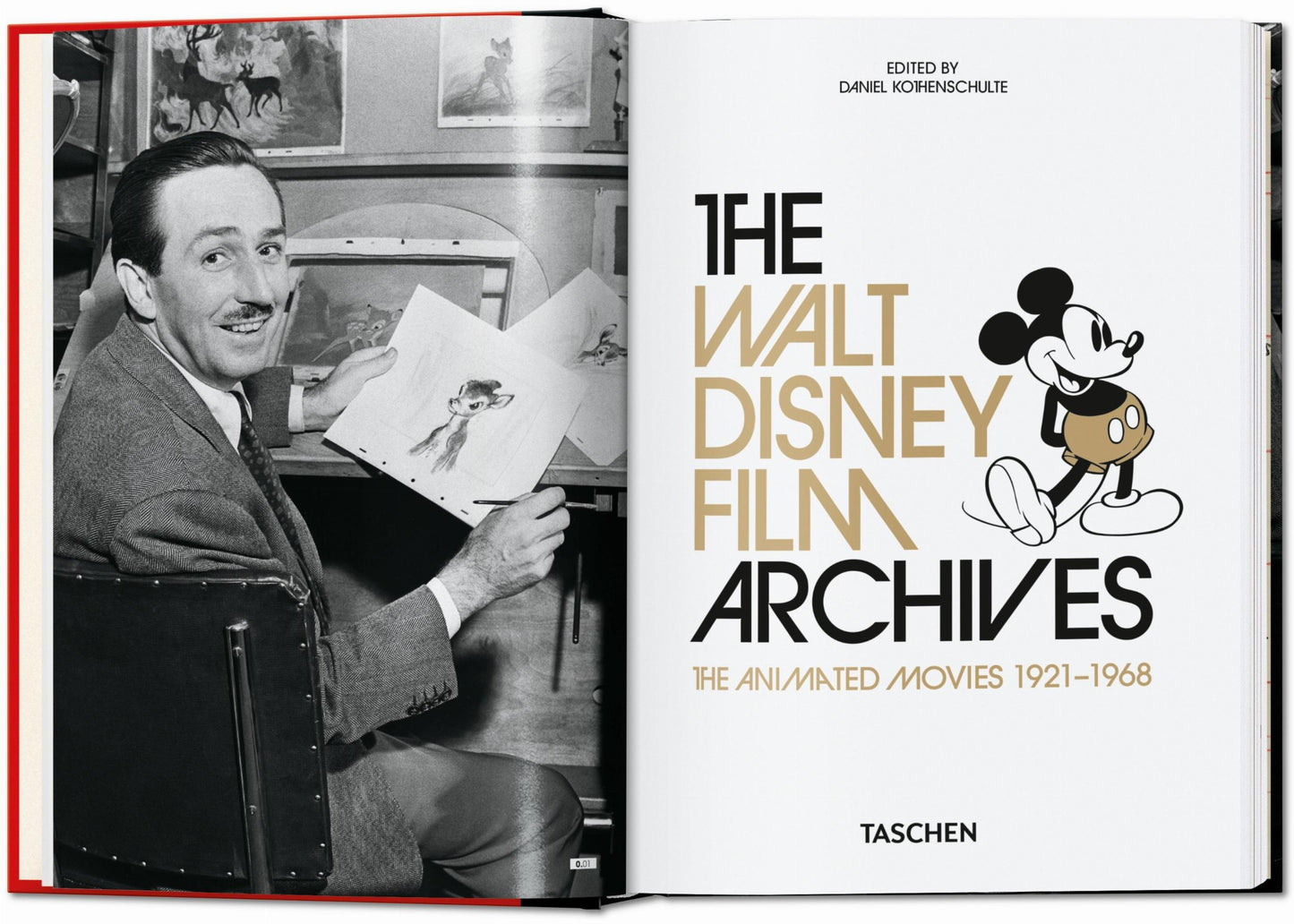 Los Archivos de Walt Disney. Sus películas de animación 1921–1968. 40th Ed. (Spanish)