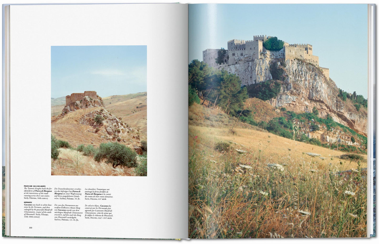 Frédéric Chaubin. Stone Age. Ancient Castles of Europe (German, French, English)