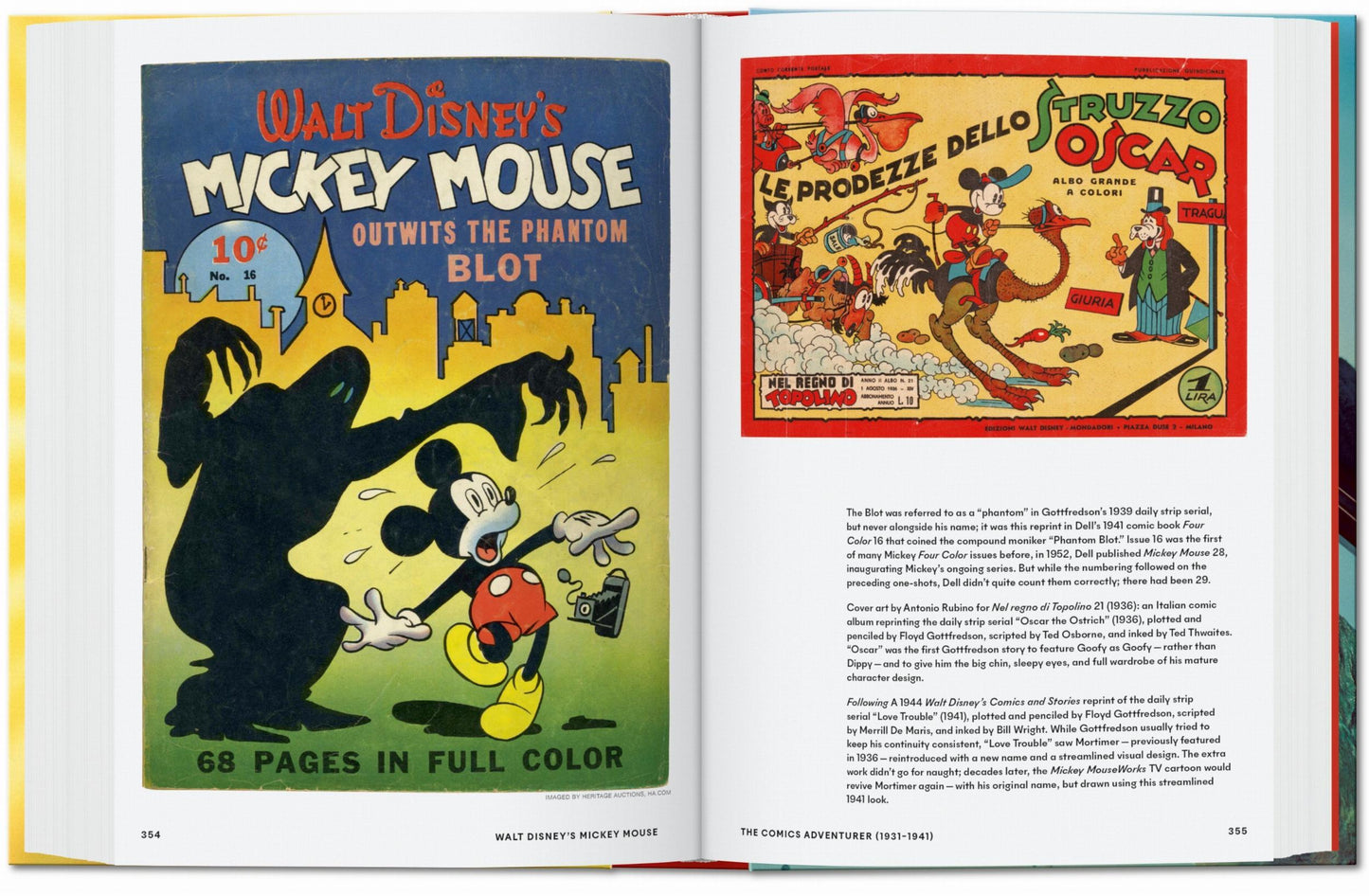 Walt Disney's Mickey Mouse. Toute l’histoire. 40th Ed. (French)