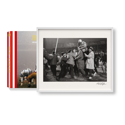 Neil Leifer. Guts & Glory. Art Edition No. 101–200 ‘Alan Ameche’ (German, French, English)