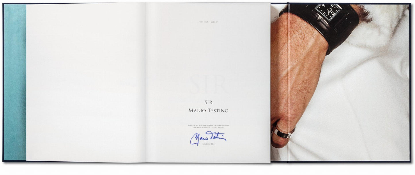 Mario Testino. SIR (English)