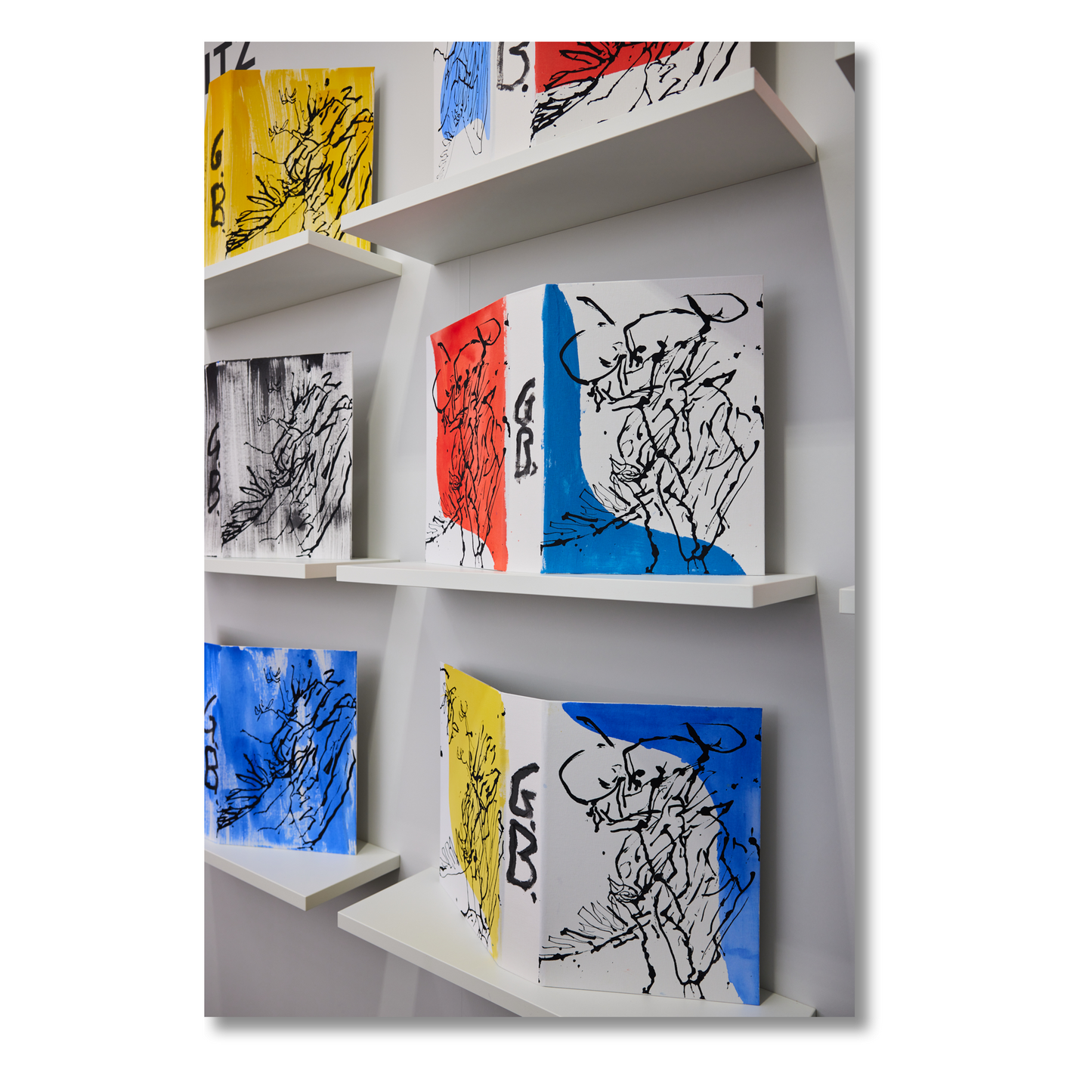 Georg Baselitz. Art Edition No. 1–25 ‘Overpainted cover’ (German, French, English)
