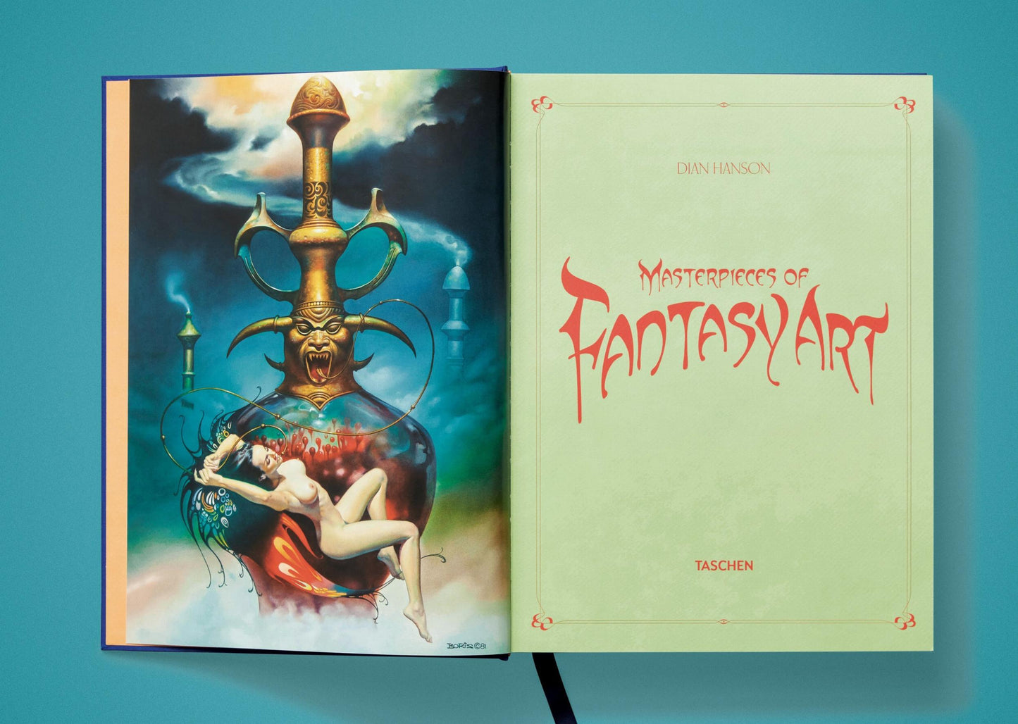 Masterpieces of Fantasy Art (German, French, English)