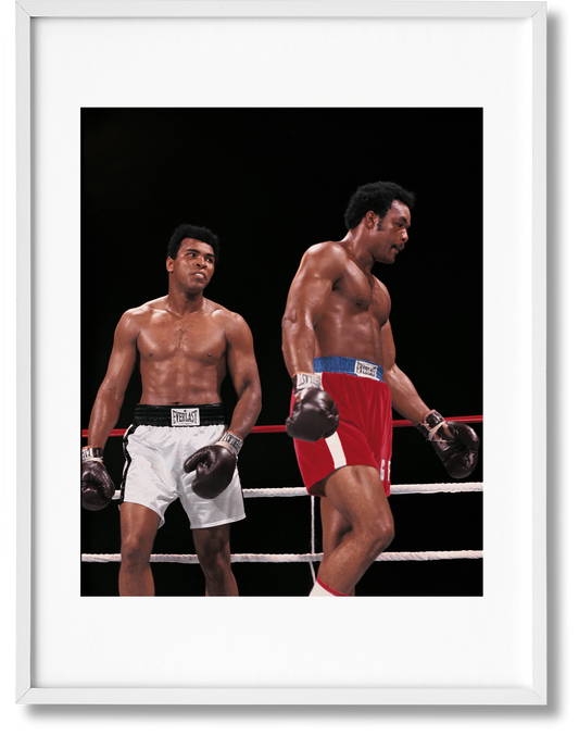 Norman Mailer. N.Leifer. H.Bingham. The Fight. Art Edition No. 1–125, Neil Leifer ‘Ali vs. Foreman – Ali Glaring at Foreman’ (English)