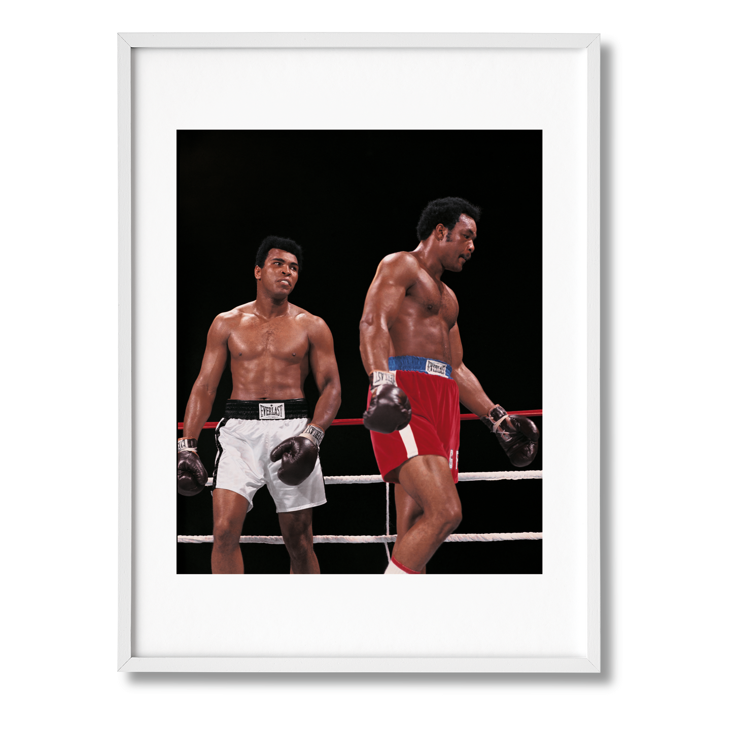 Norman Mailer. N.Leifer. H.Bingham. The Fight, Art Edition No. 1–125, Neil Leifer ‘Ali vs. Foreman – Ali Glaring at Foreman’ (English) (SA)