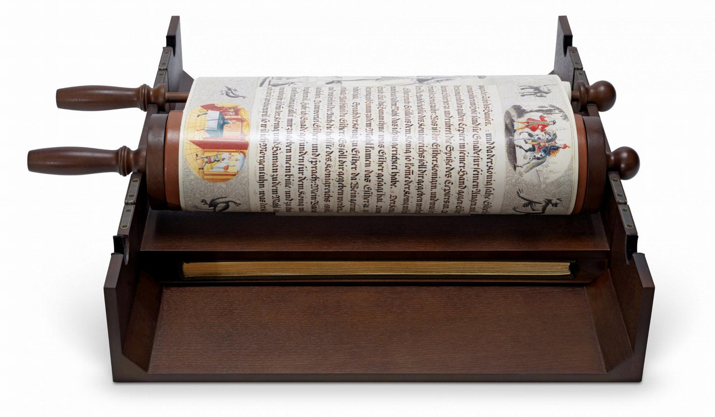 The Esther Scroll (German, French, English) (AP)