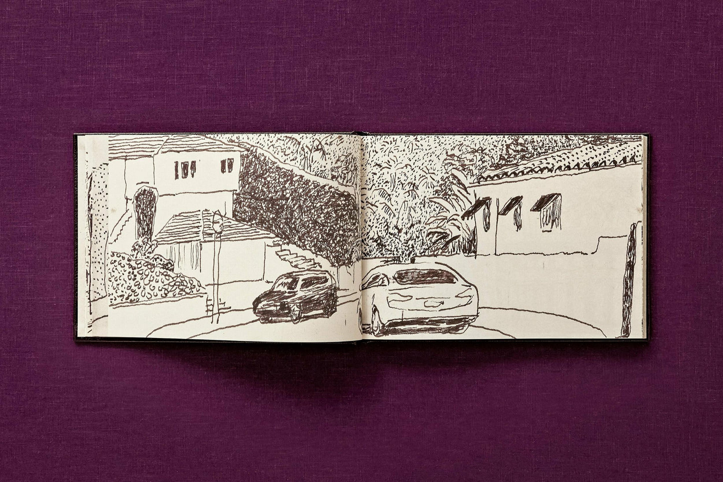 David Hockney. 220 for 2020. Art Edition No. 301–400 ‘My Second Drawing of Beuvron-en-Auge’ (English) (AP)