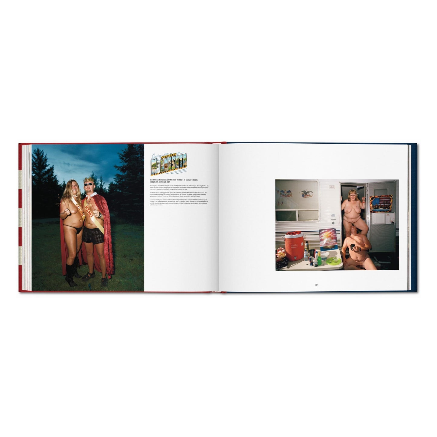 Naomi Harris. America Swings, Art Edition No. 51–100 ‘Barbecue’ (German, French, English)