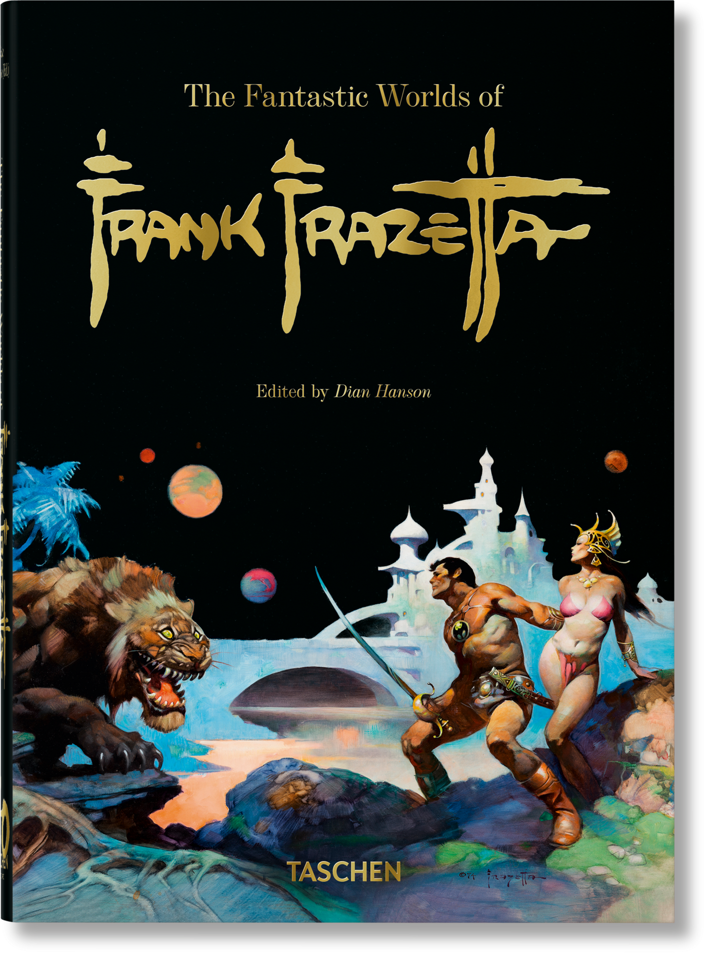 The Fantastic Worlds of Frank Frazetta. 45th Ed. (German, French, English)