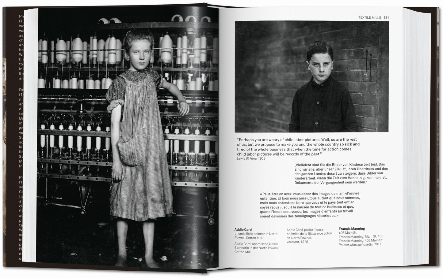 Lewis W. Hine. America at Work (German, French, English)