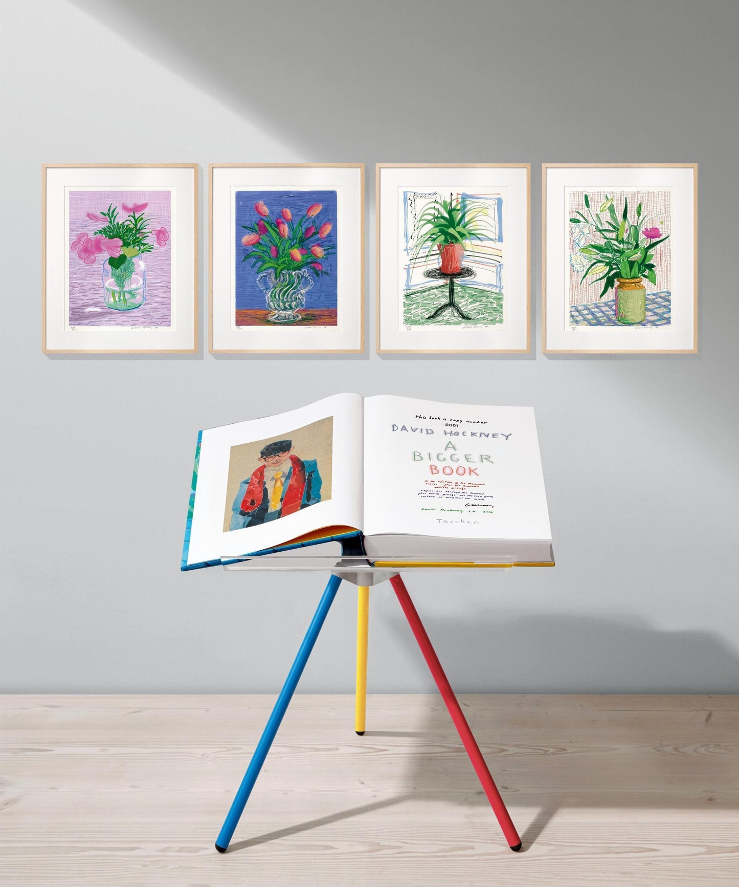 David Hockney. A Bigger Book. Art Edition No. 501–750 ‘Untitled, 468’ (English)