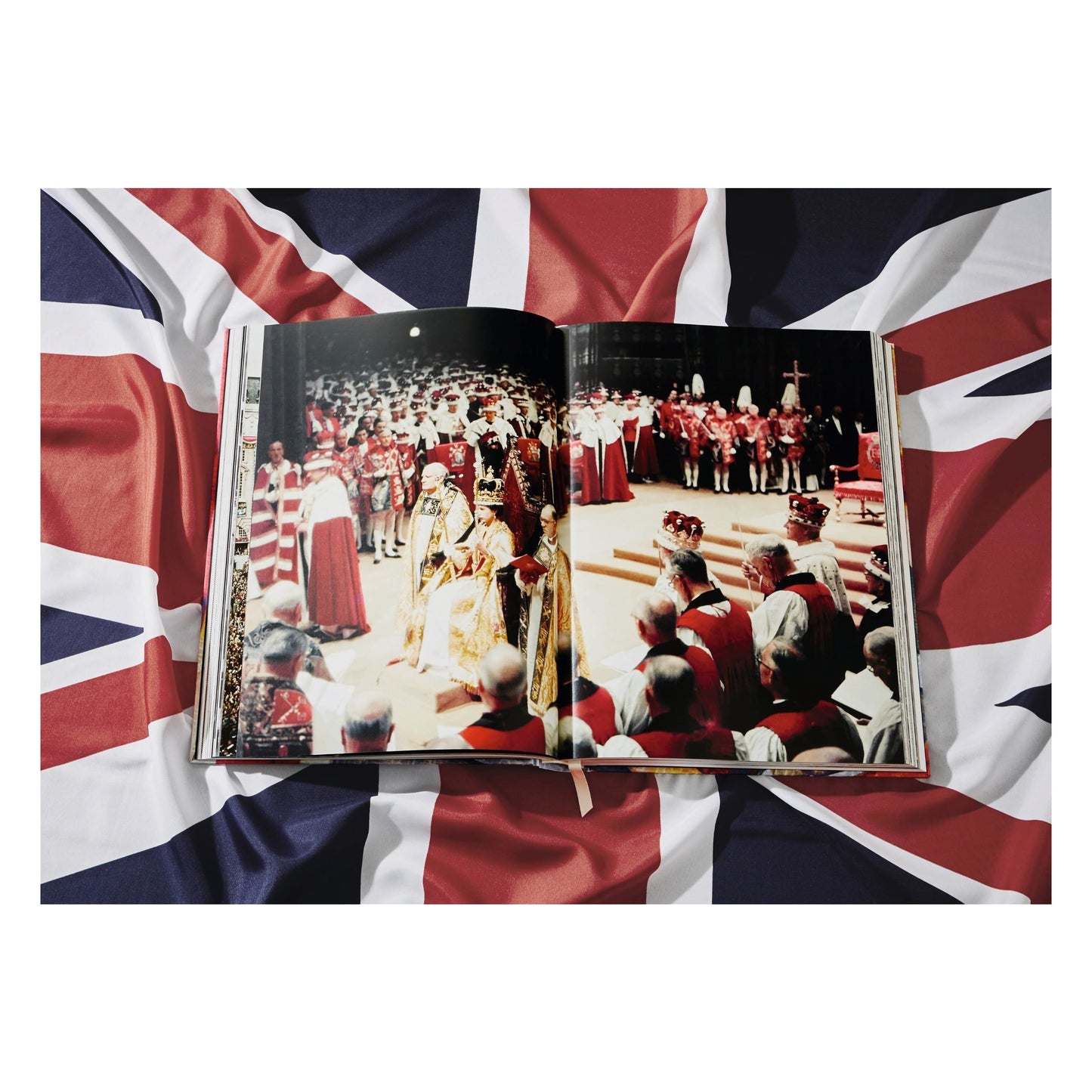 Her Majesty. Vivienne Westwood Edition No. 1–500. Harry Benson ‘Royal Greeting’ (German, French, English) (AP)