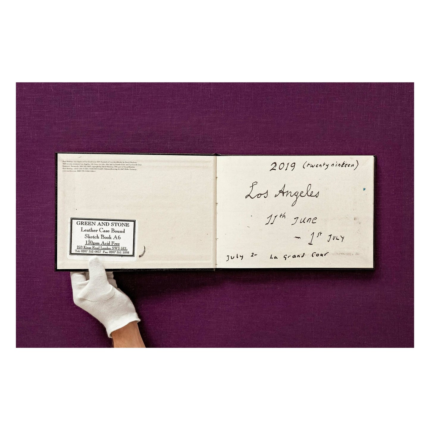 David Hockney. 220 for 2020. Art Edition No. 1–100 ‘Spilt Ink with Tests’ (English) (AP)