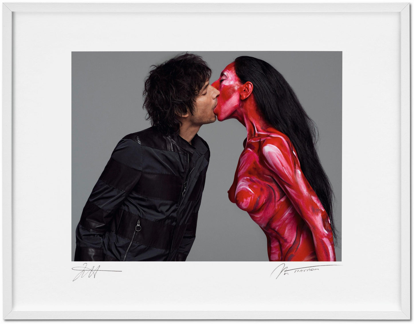 Inez van Lamsweerde/Vinoodh Matadin, Art Edition No. 101–200 ‘Kissing Vinoodh’ (German, French, English) (SA)