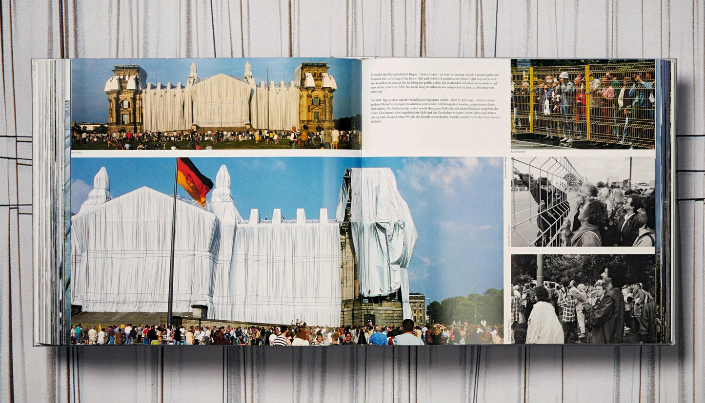 Christo and Jeanne-Claude. Wrapped Reichstag. Berlin 1971–1995 (German, French, English)