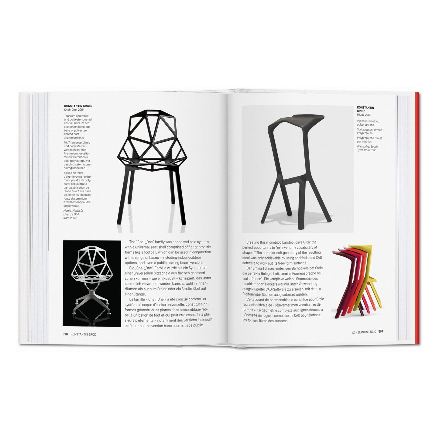 1000 Chairs. Revised and updated edition (German, French, English)