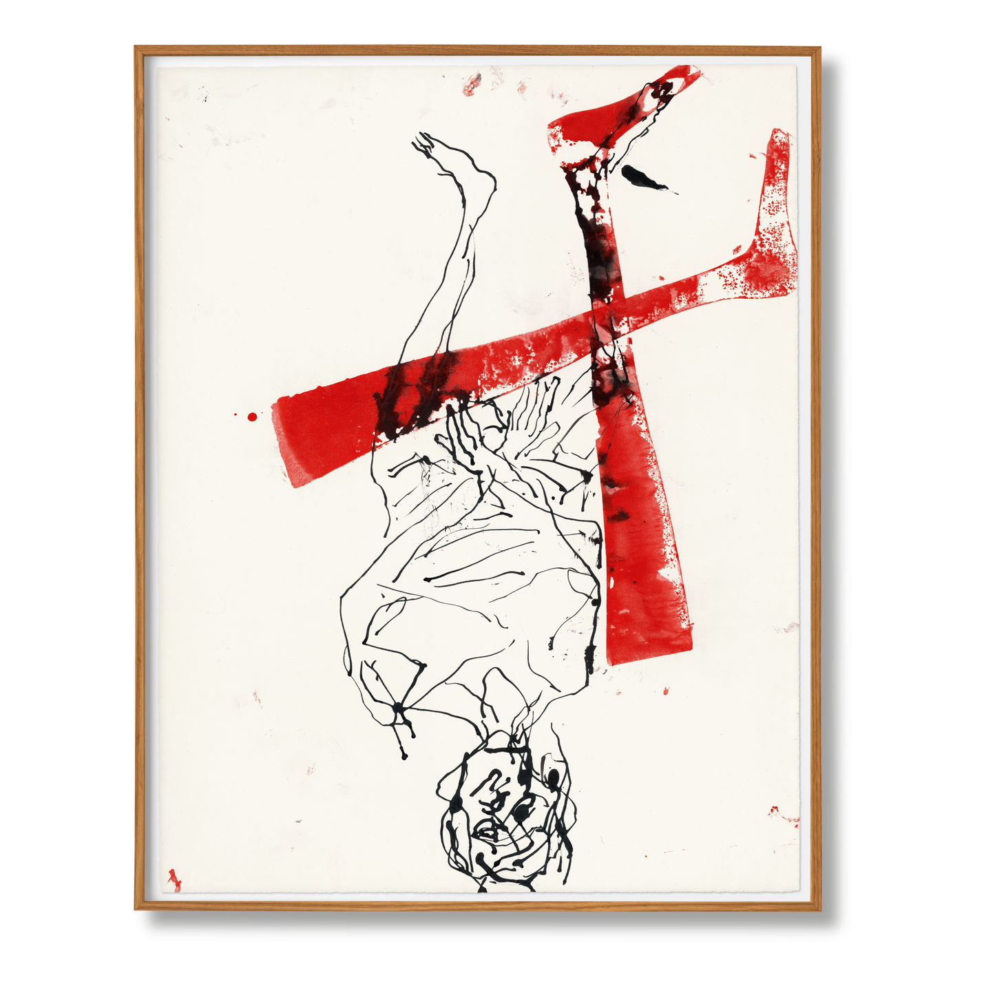 Georg Baselitz. Art Edition No. 26–125 ‘Hannahs Beine’ (German, French, English)