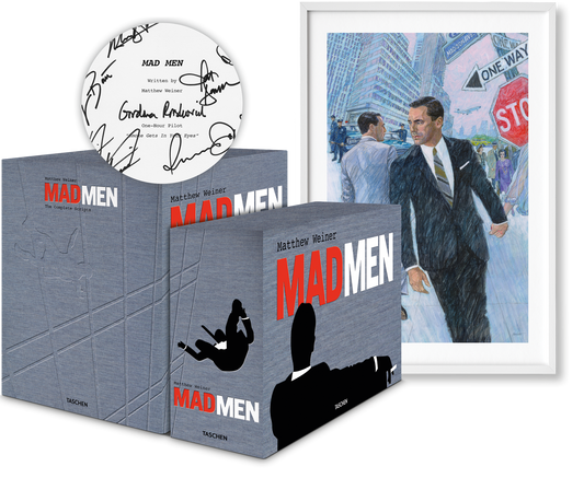 Matthew Weiner. Mad Men, Art Edition No. 501–512 (Signed Pilot Script Edition) (English)