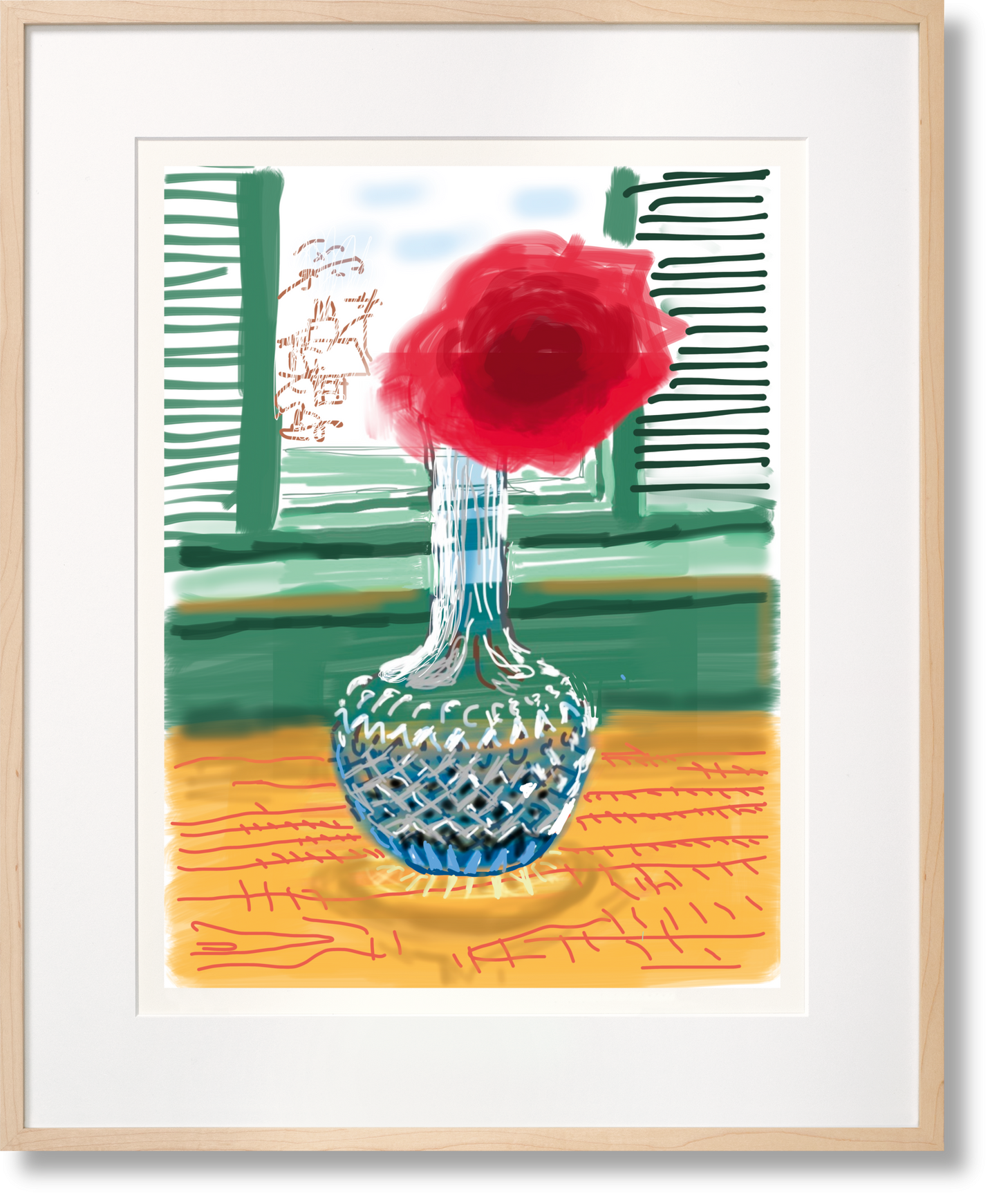 Hockney, My Window, Art B (No.251-500) (English) (AP)