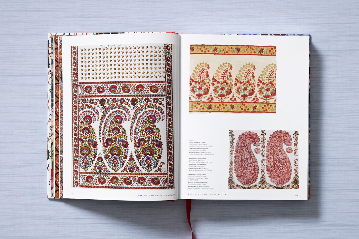 The Book of Printed Fabrics. From the 16th century until today (German, French, English)