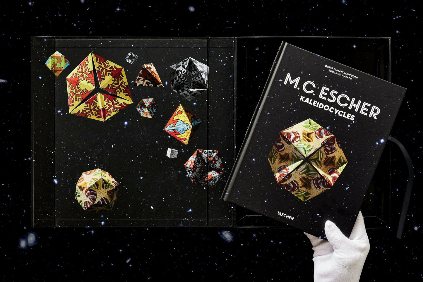 M.C. Escher. Kaleidocycles (English)