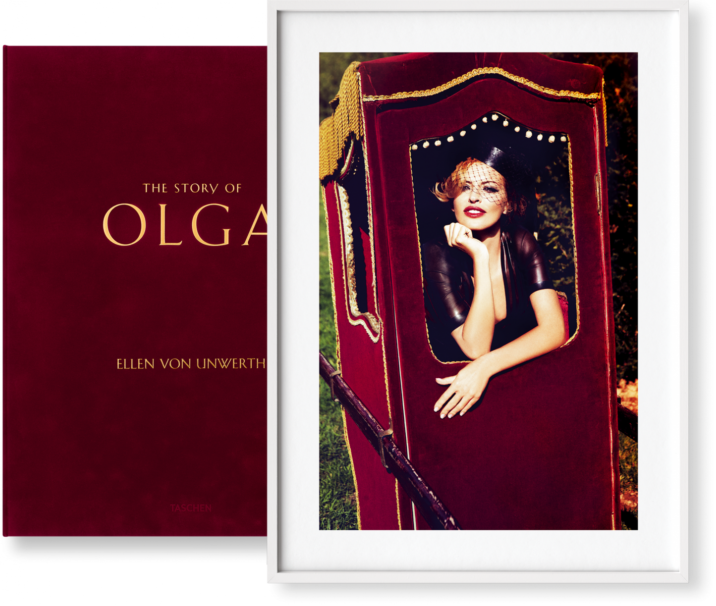 Ellen von Unwerth. The Story of Olga. Art Edition No. 126–250 ‘Widow’ (German, French, English)