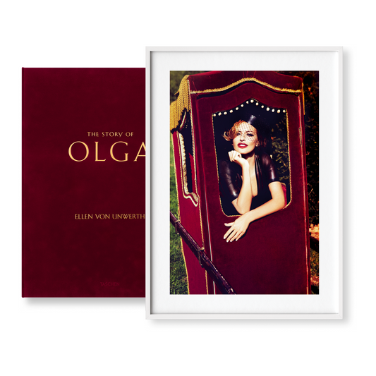 Ellen von Unwerth. The Story of Olga, Art Edition No. 126–250 ‘Widow’ (German, French, English) (AP)