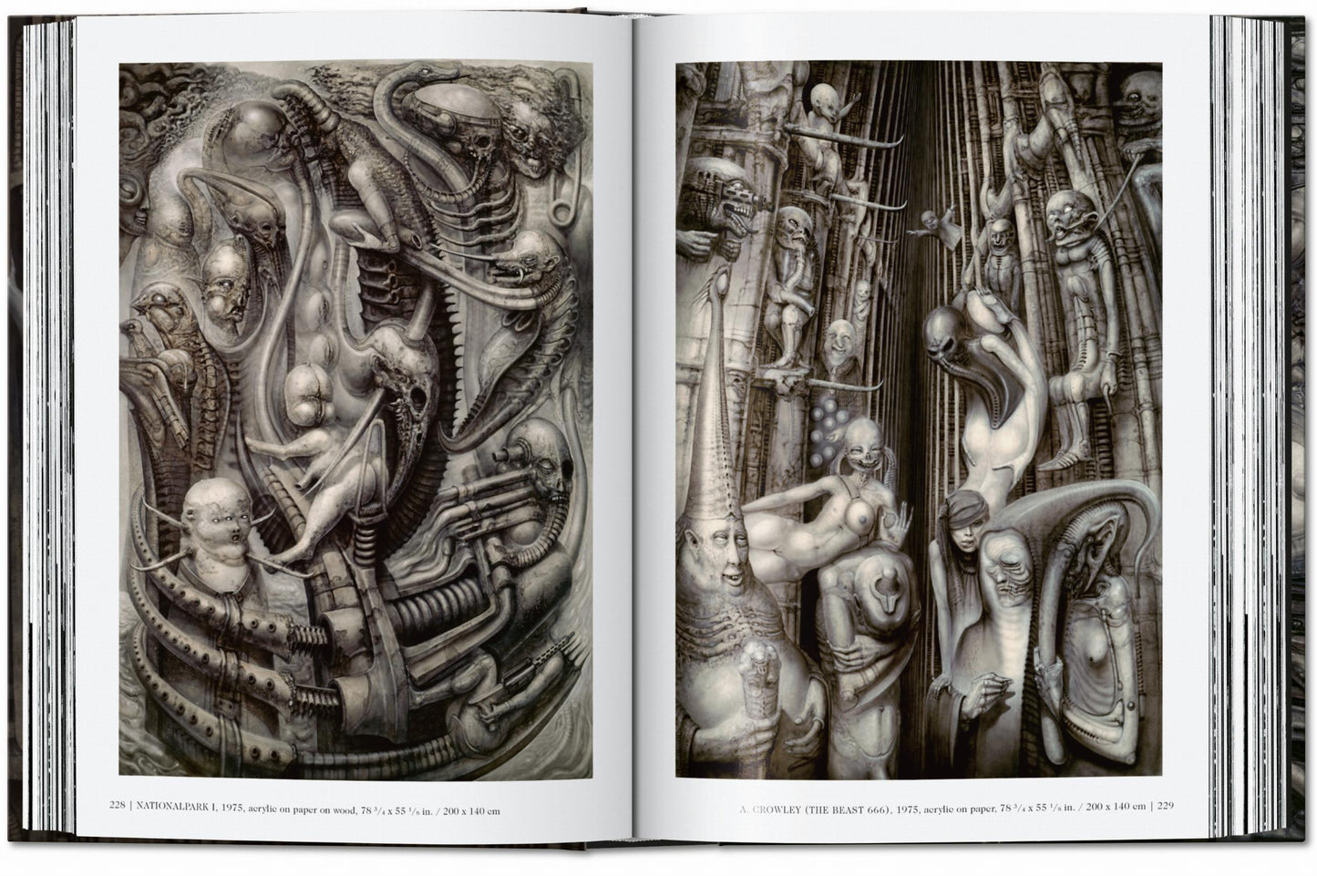 HR Giger. 40th Ed. (German, French, English)