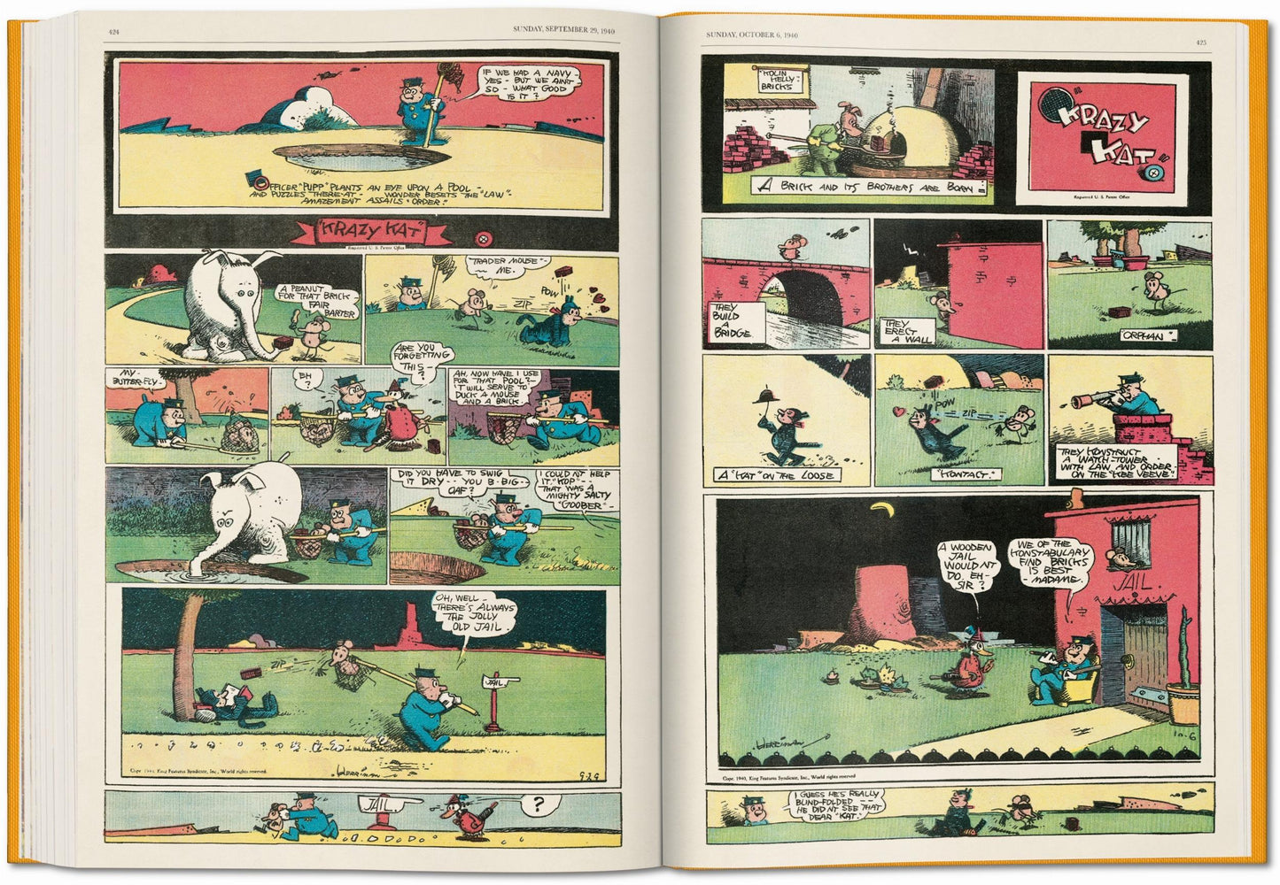 George Herriman’s “Krazy Kat”. The Complete Color Sundays 1935–1944 (English)