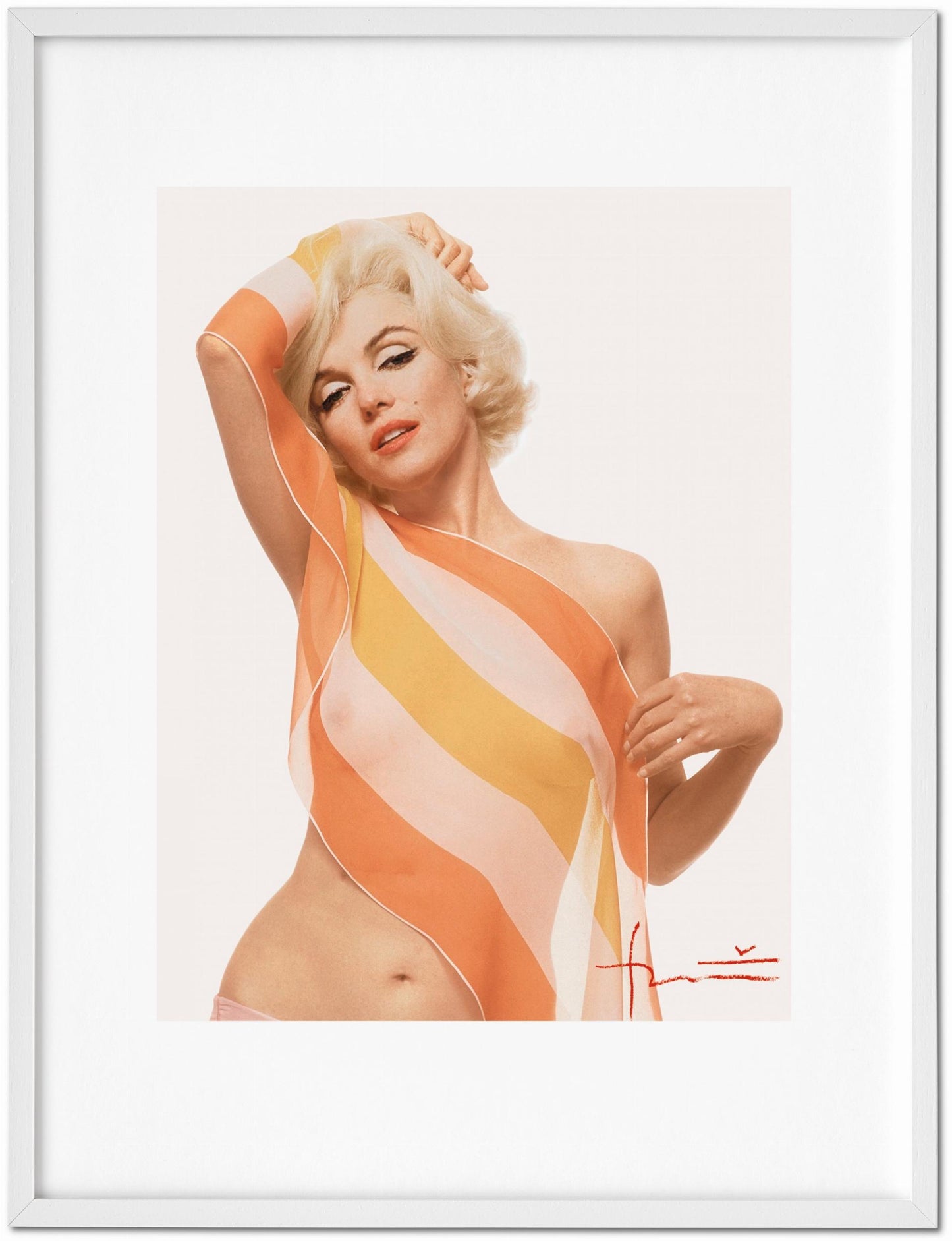 Norman Mailer/Bert Stern. Marilyn Monroe, Art Edition No. 1–125 ‘Scarf’ (English)