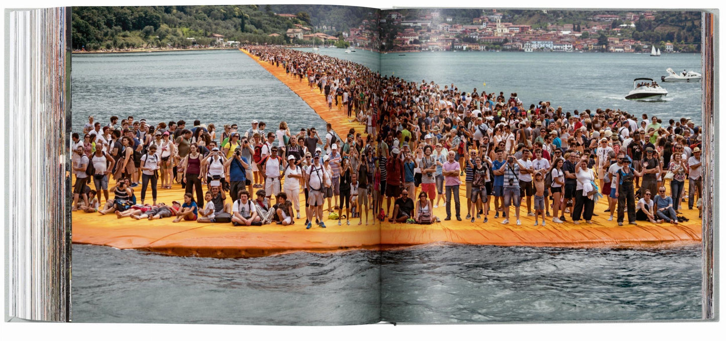 Christo and Jeanne-Claude. The Floating Piers. Art Edition No. 21–40 (Collage) (English, Italian)