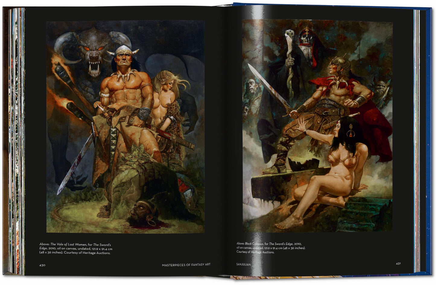 Masterpieces of Fantasy Art. 40th Ed. (German, French, English)