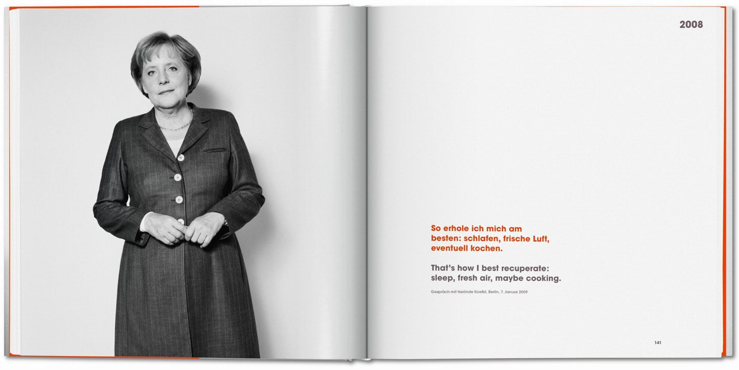 Herlinde Koelbl. Angela Merkel. Portraits 1991–2021 (German, English)