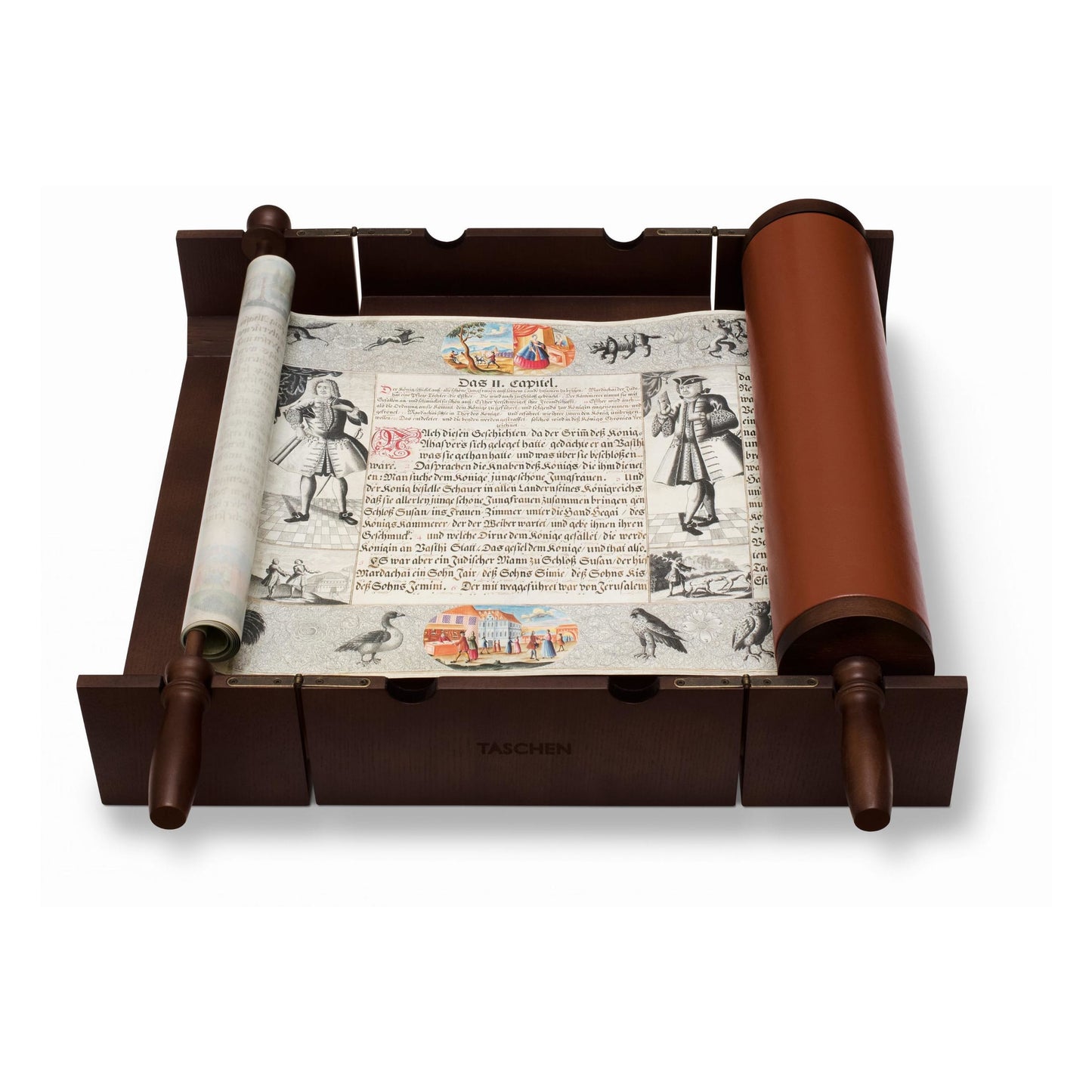 The Esther Scroll (German, French, English)