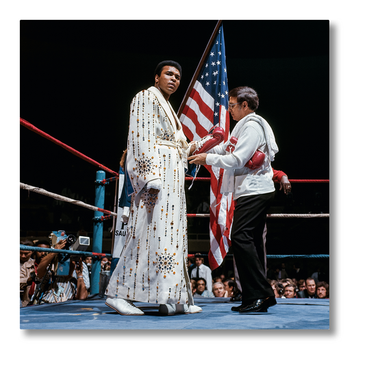 Neil Leifer. Homage to Ali. ‘Ali vs. Bugner, Fit for a King, 1973’