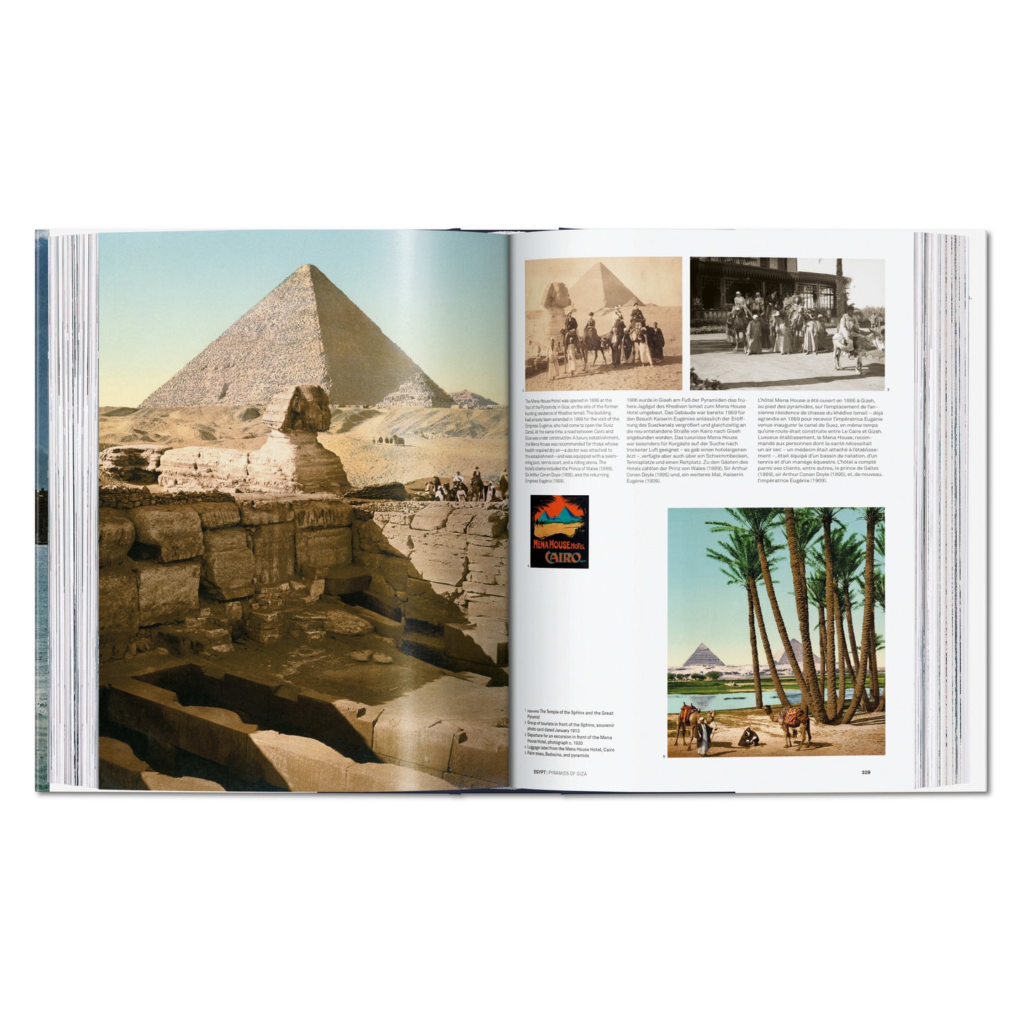 The Grand Tour. The Golden Age of Travel (German, French, English)