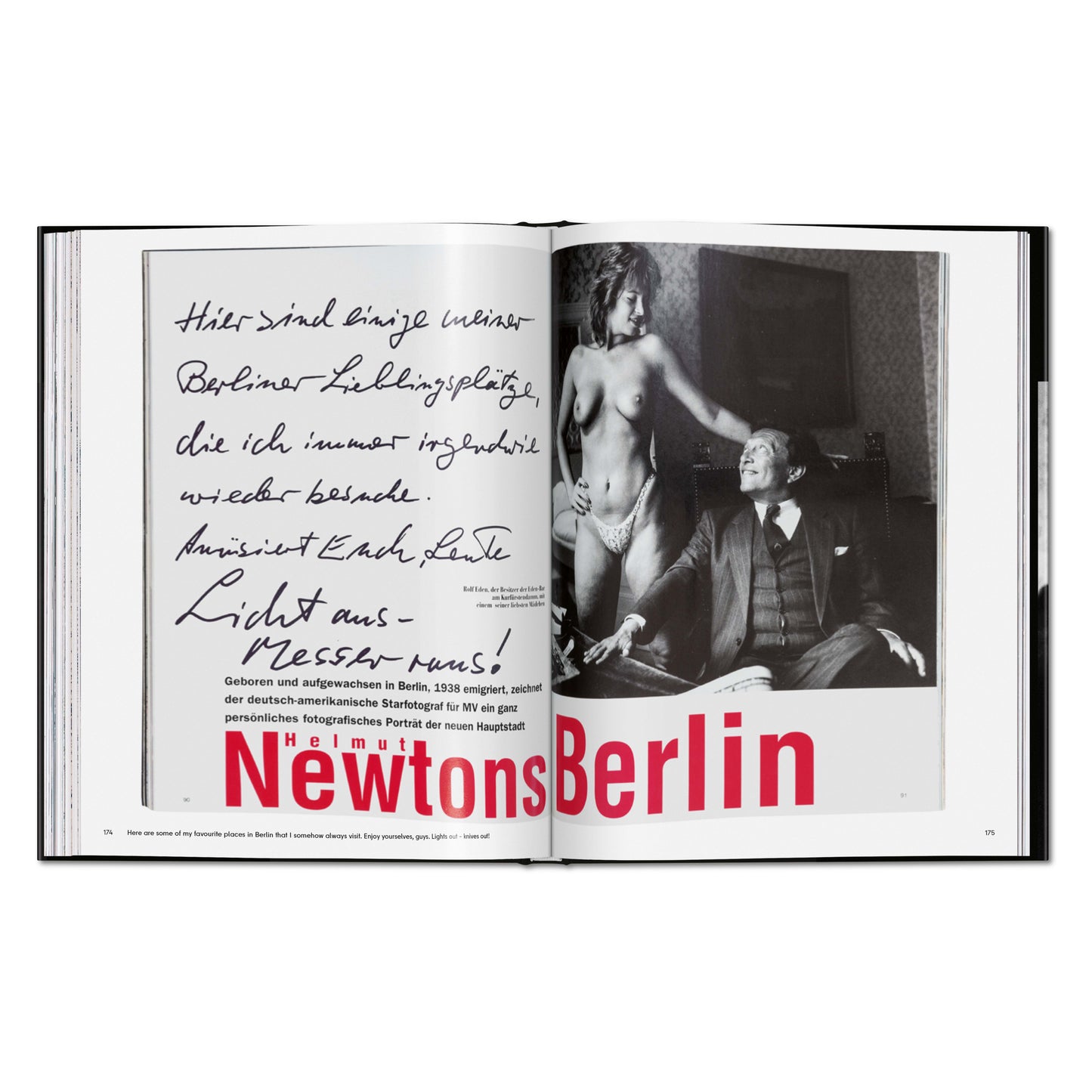 Helmut Newton. Berlin, Berlin (German, French, English)