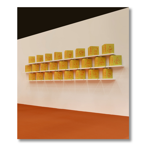 André Butzer. Art Edition No. 1–25 ‘Overpainted Covers’ (English)