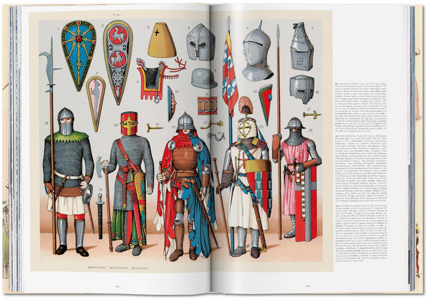 Racinet. The Complete Costume History (German, French, English)