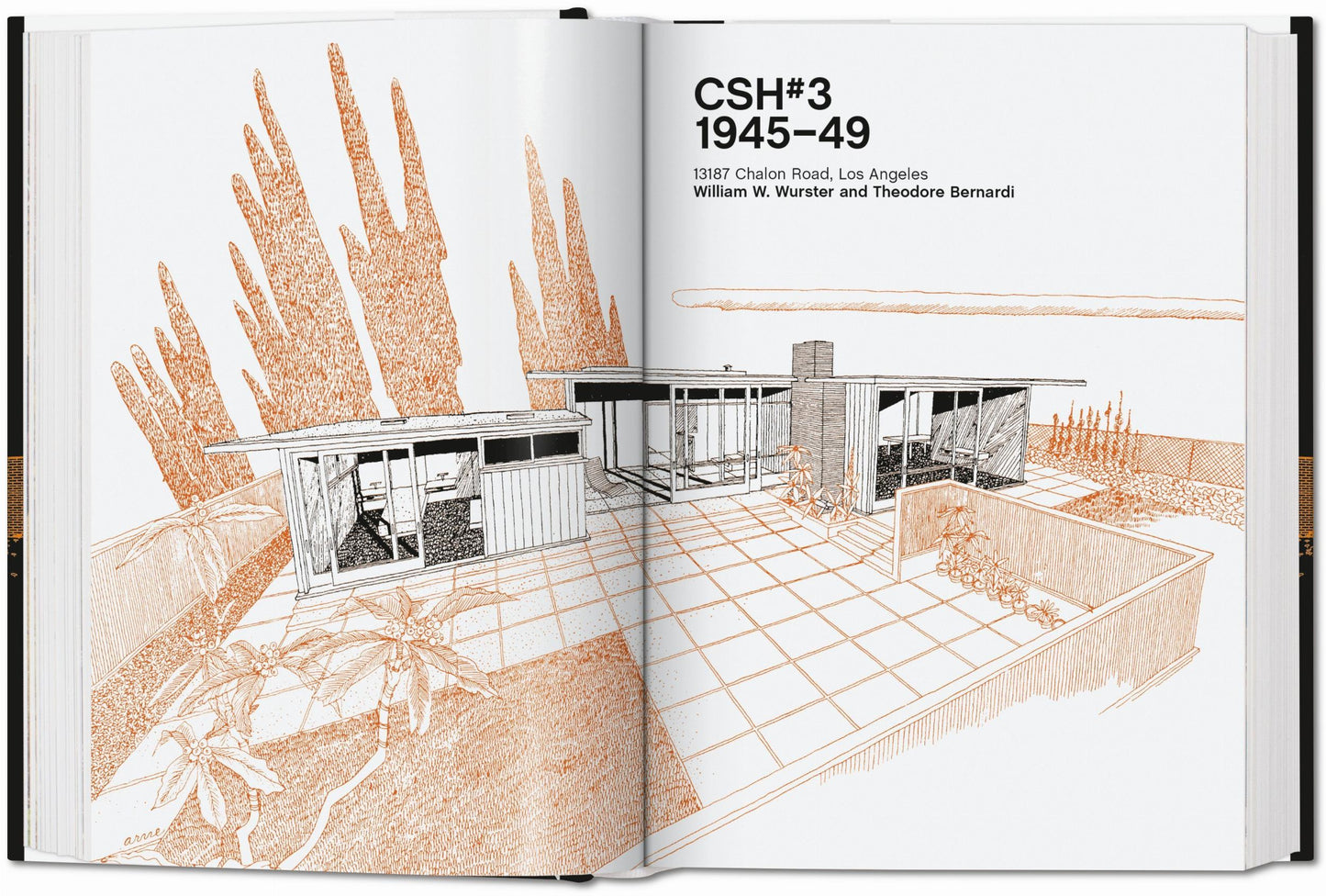 Case Study Houses. The Complete CSH Program 1945-1966. 40th Ed. (German, French, English)