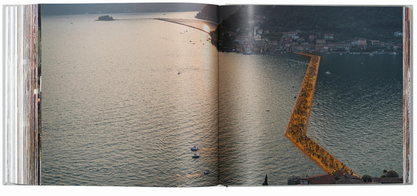 Christo and Jeanne-Claude. The Floating Piers. Art Edition No. 21–40 (Collage) (English, Italian)