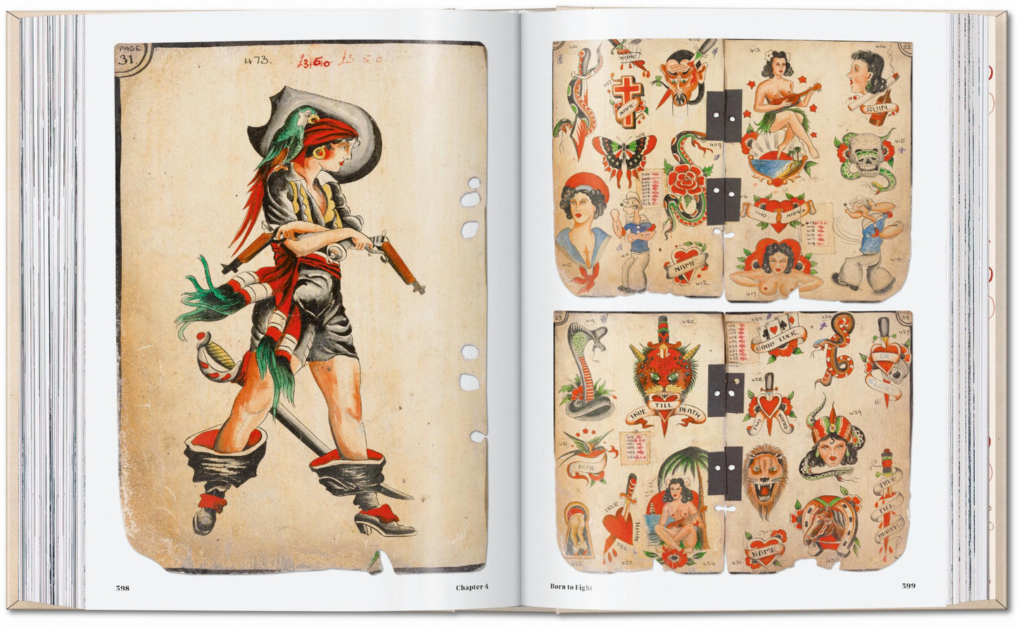 TATTOO. 1730s-1970s. Henk Schiffmacher’s Private Collection. 40th Ed. (German, French, English)