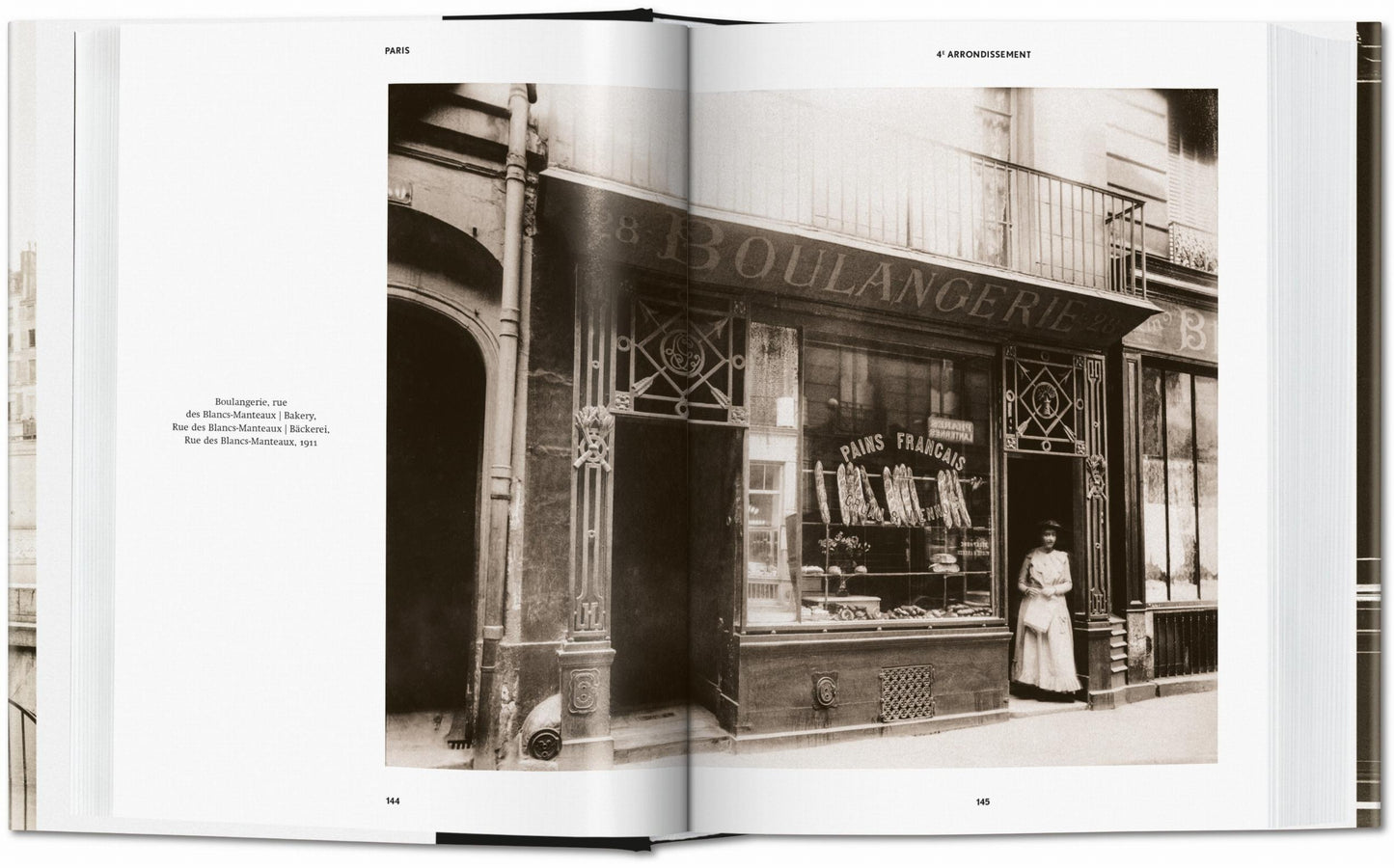 Eugène Atget. Paris (German, French, English)