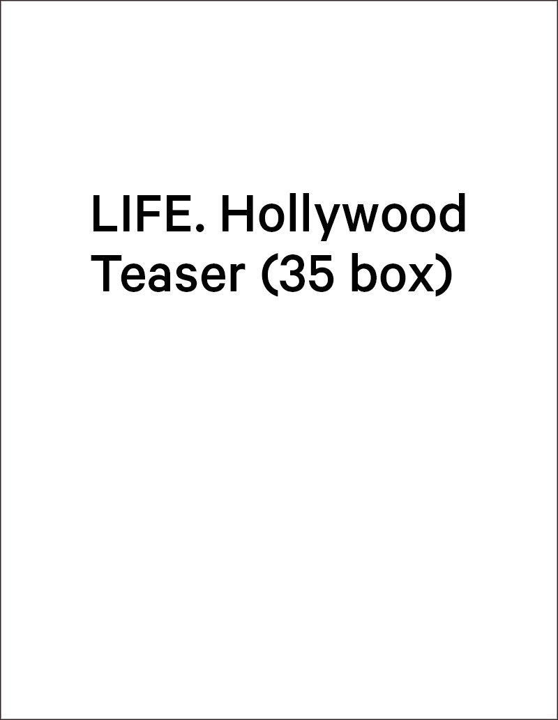 LIFE, Hollywood, Teaser (English)